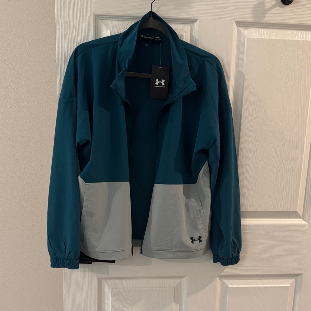 Women’s Under Armour Teal and Gray/bluish Jacket